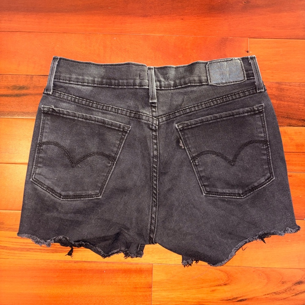Black Levi’s Women Shorts